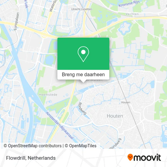 Flowdrill kaart