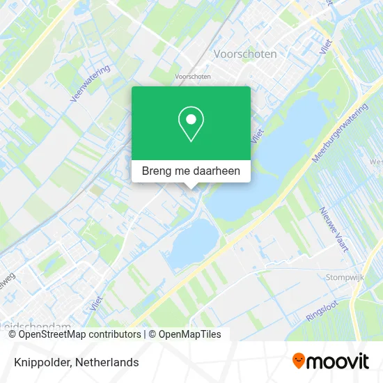 Knippolder kaart