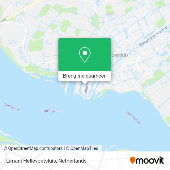 Limani Hellevoetsluis kaart