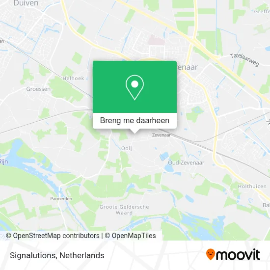 Signalutions kaart