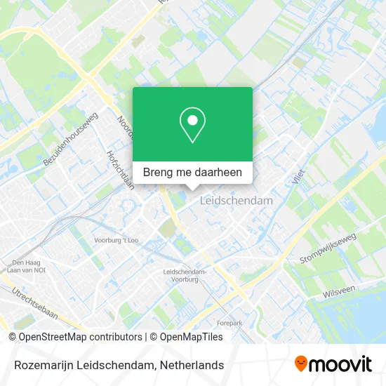 Rozemarijn Leidschendam kaart