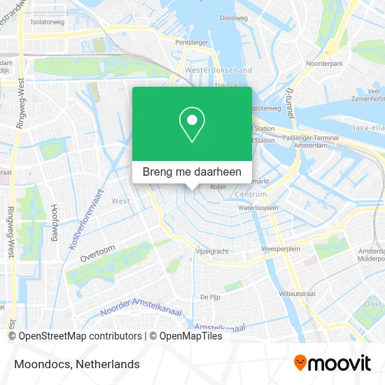 Moondocs kaart