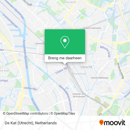 De Kat (Utrecht) kaart