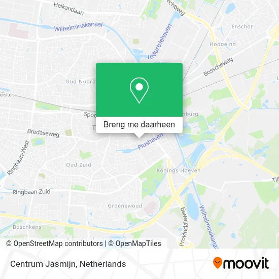 Centrum Jasmijn kaart