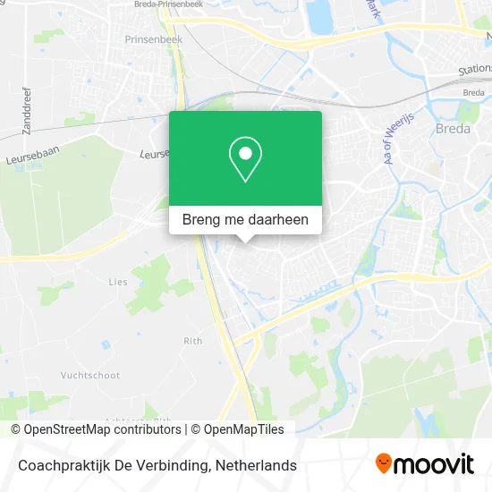 Coachpraktijk De Verbinding kaart