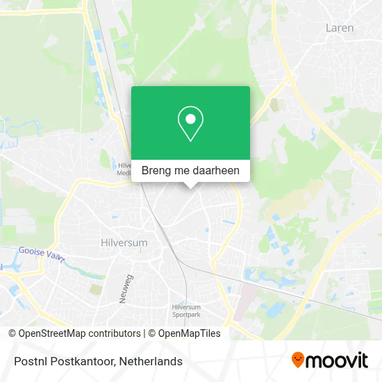Postnl Postkantoor kaart