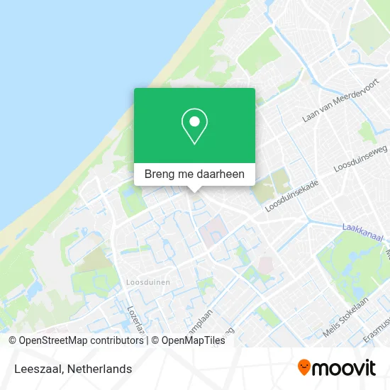 Leeszaal kaart