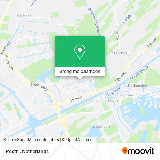 Postnl kaart