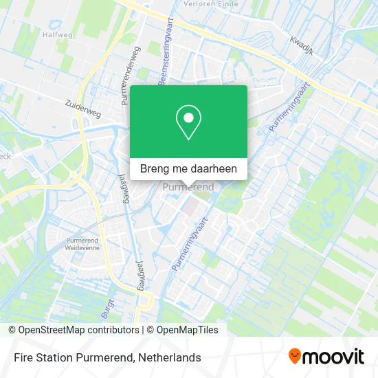 Fire Station Purmerend kaart