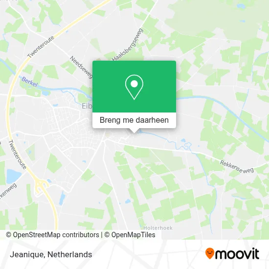 Jeanique kaart