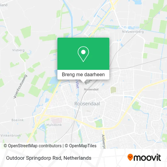Outdoor Springdorp Rsd kaart