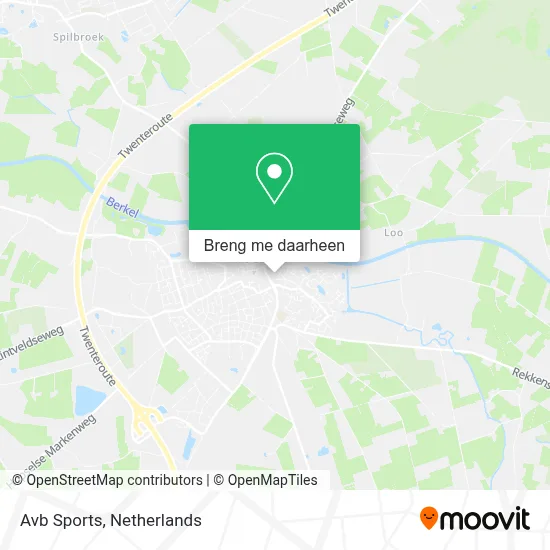 Avb Sports kaart