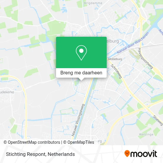 Stichting Respont kaart