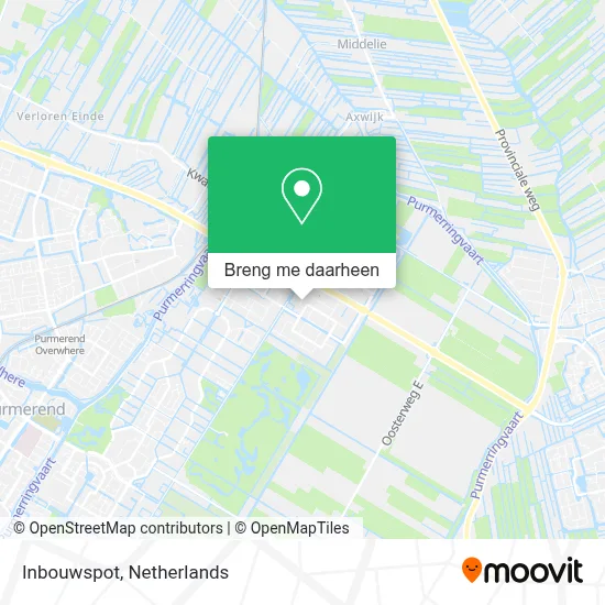 Inbouwspot kaart