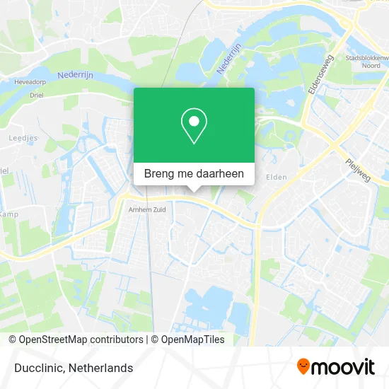 Ducclinic kaart