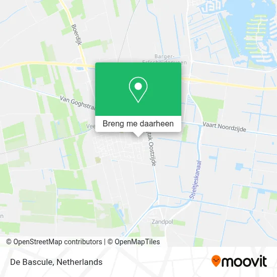 De Bascule kaart