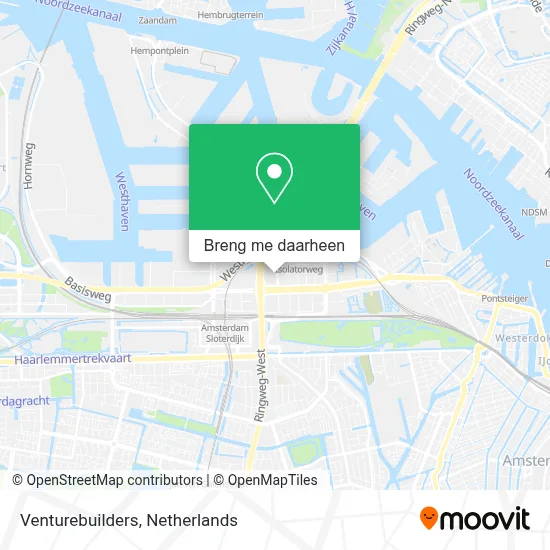 Venturebuilders kaart