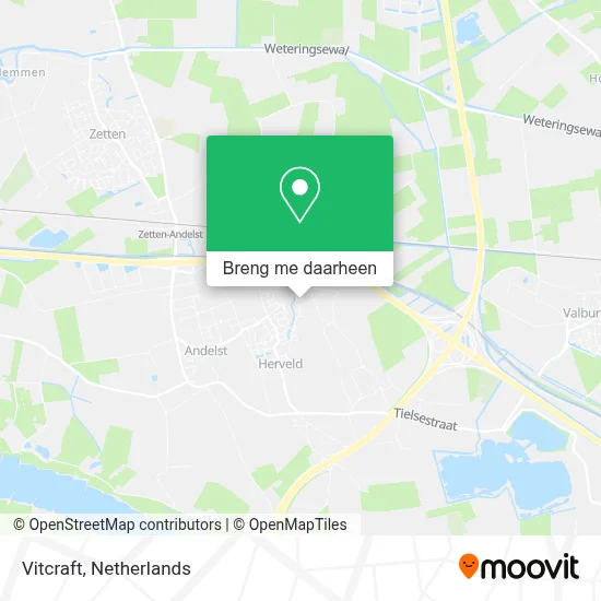 Vitcraft kaart