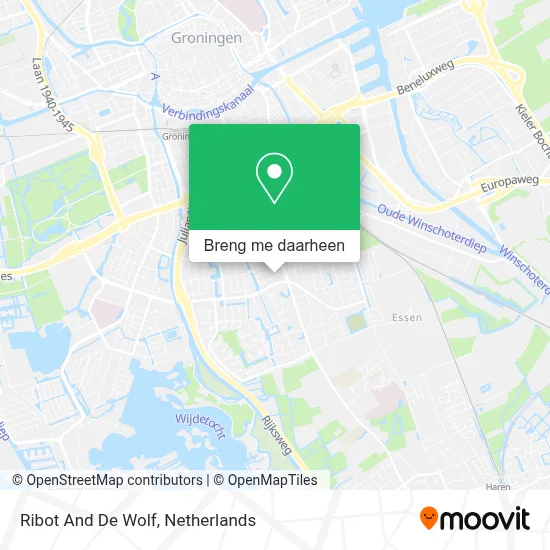 Ribot And De Wolf kaart
