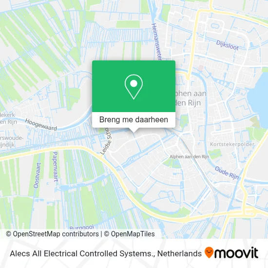Alecs All Electrical Controlled Systems. kaart