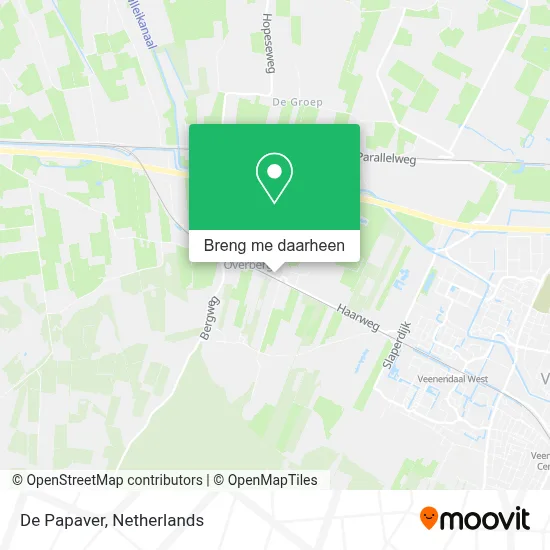 De Papaver kaart