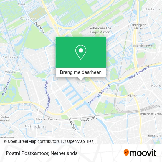Postnl Postkantoor kaart