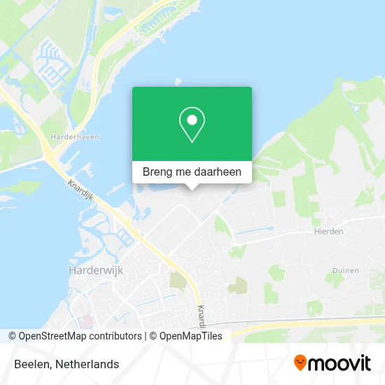 Beelen kaart