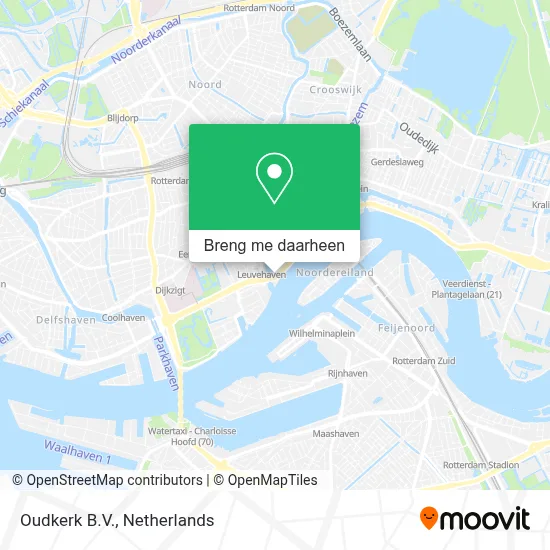 Oudkerk B.V. kaart
