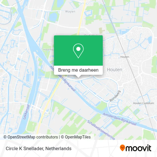 Circle K Snellader kaart