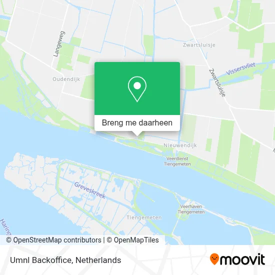 Umnl Backoffice kaart