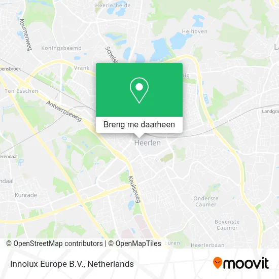 Innolux Europe B.V. kaart