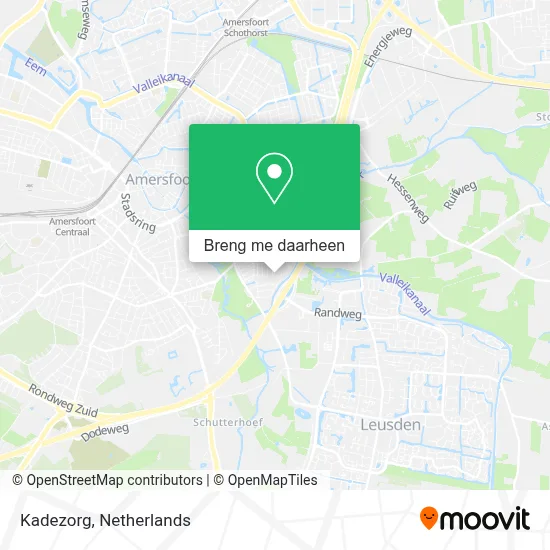 Kadezorg kaart