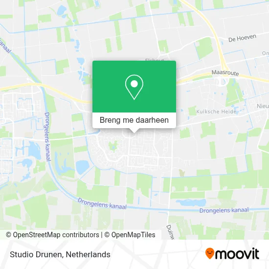 Studio Drunen kaart