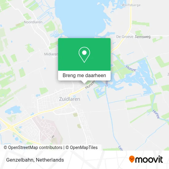 Genzelbahn kaart