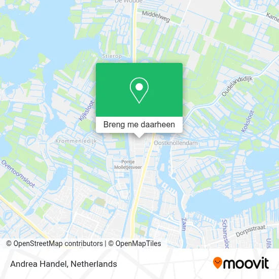 Andrea Handel kaart