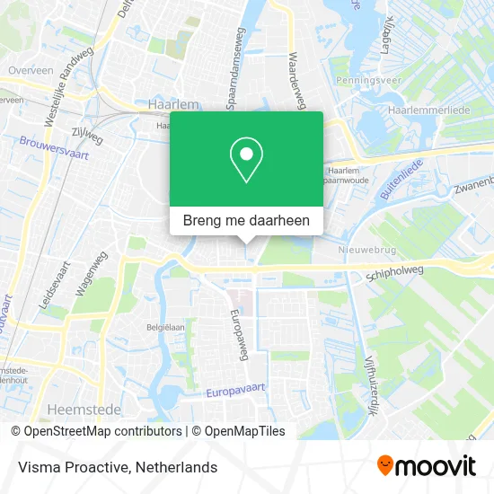 Visma Proactive kaart