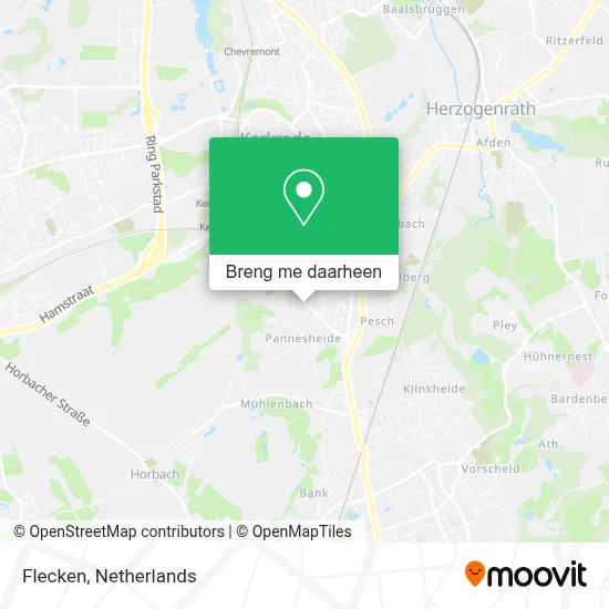 Flecken kaart