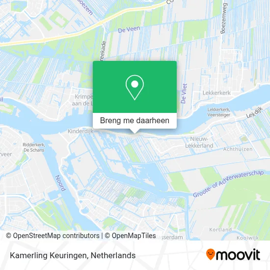 Kamerling Keuringen kaart