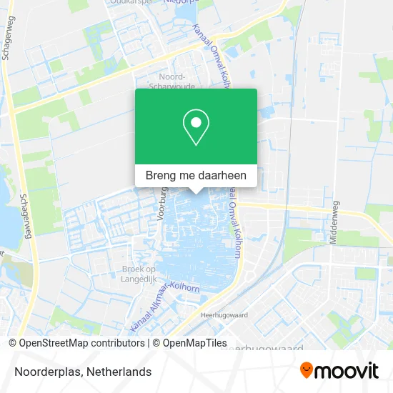 Noorderplas kaart