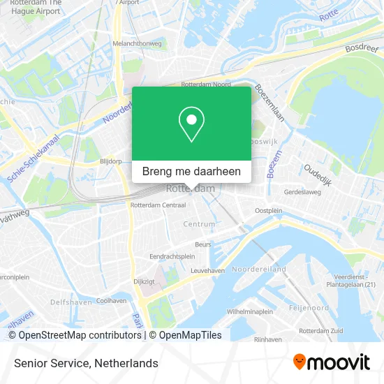 Senior Service kaart