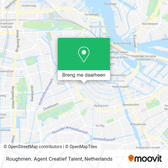 Roughmen. Agent Creatief Talent kaart