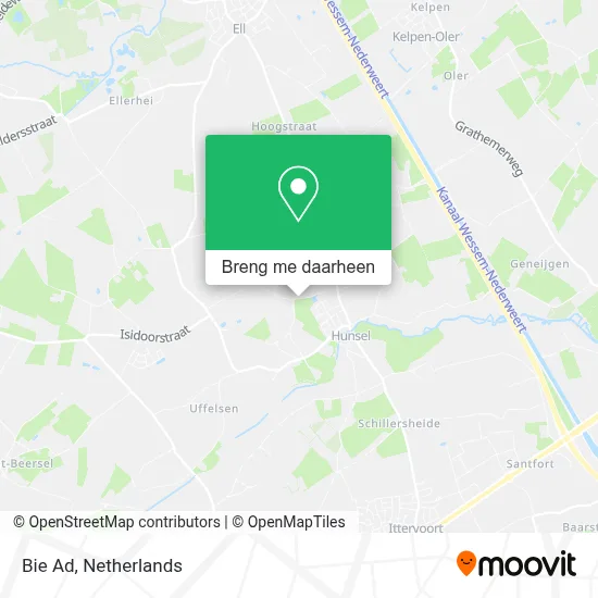 Bie Ad kaart