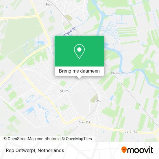 Rep Ontwerpt kaart