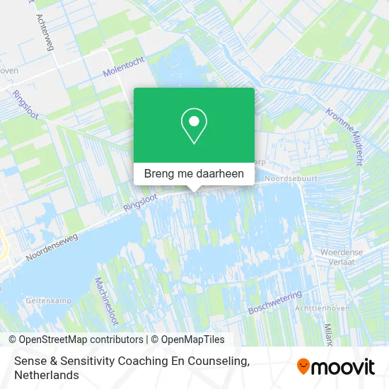 Sense & Sensitivity Coaching En Counseling kaart