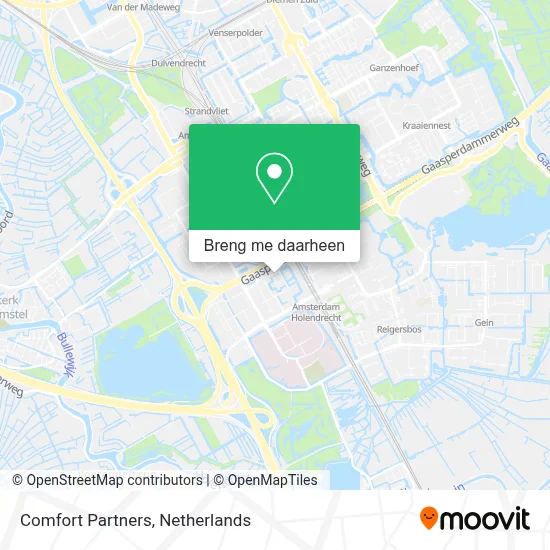Comfort Partners kaart
