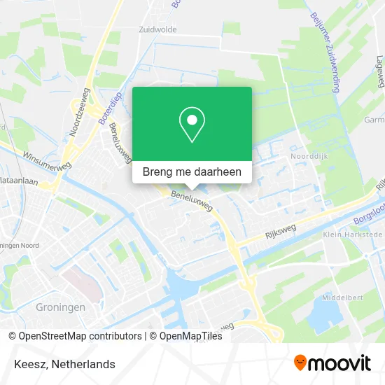 Keesz kaart
