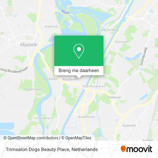 Trimsalon Dogs Beauty Place kaart