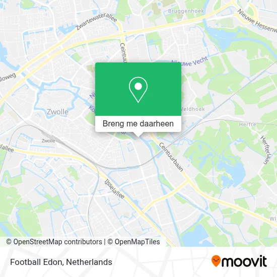 Football Edon kaart