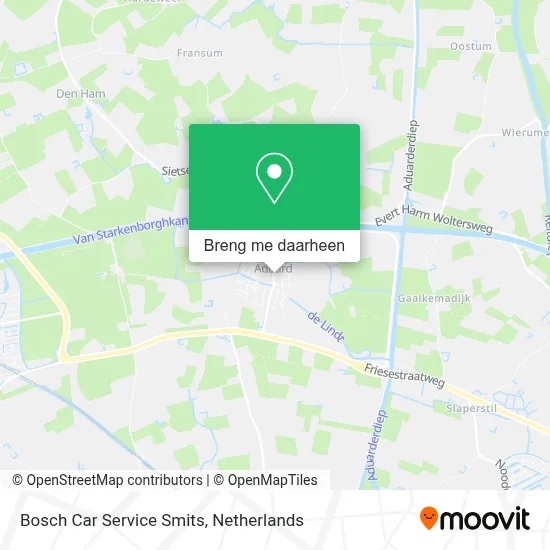 Bosch Car Service Smits kaart