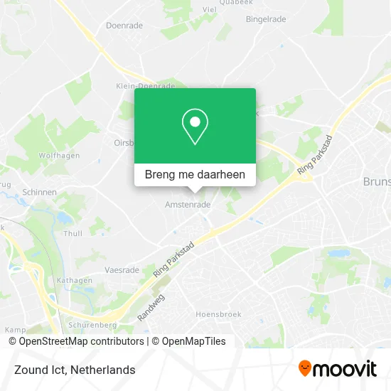 Zound Ict kaart